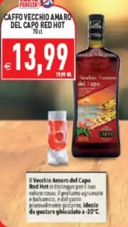 Iperfamily Caffo Vecchio Amaro del Capo Red Hot offerta