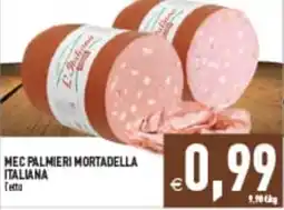 Iperfamily Mec Palmieri Mortadella Italiana offerta
