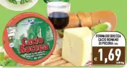 Iperfamily Formaggi boccea cacio romano di pecora offerta