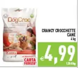 Iperfamily Cranzy crocchette cane offerta