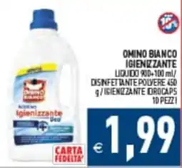 Iperfamily Omino Bianco igienizzante offerta