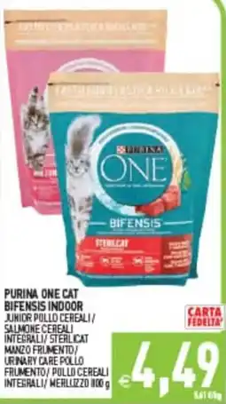 Iperfamily Purina One Cat Bifensis Indoor offerta