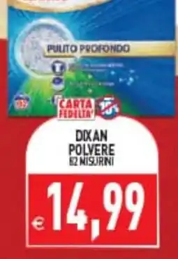 Iperfamily Dixan polvere 62 misurini offerta