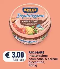 Conad RIO MARE Insalatissime cous cous offerta
