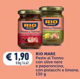 RIO MARE Pesto al Tonno con olive nere e peperoncino
