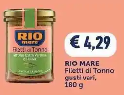 Conad Rio mare Filetti di Tonno offerta