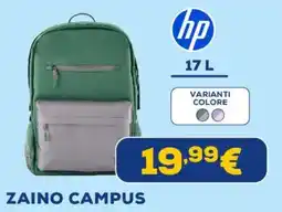Euronics Zaino Campus hp offerta