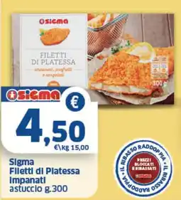 Il Punto Sigma Sigma Filetti di Platessa Impanati offerta