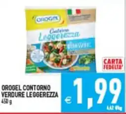 Iperfamily Orogel contorno verdure leggerezza offerta