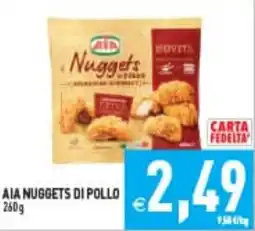 Iperfamily Aia nuggets di pollo offerta