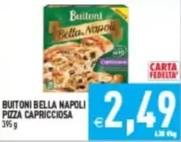 Iperfamily Buitoni Bella Napoli pizza capricciosa offerta