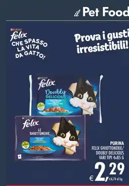 Decò Local Purina Felix Ghiottonerie/Doubly Delicious offerta