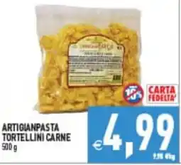 Iperfamily Artigianpasta tortellini carne offerta