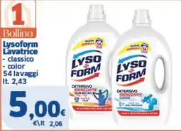 Il Punto Sigma Lysoform Lavatrice classico color offerta