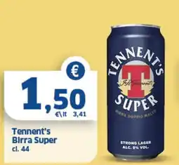 Il Punto Sigma Tennent's Birra Super offerta