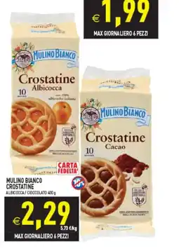 Iperfamily Mulino Bianco Crostatine Albicocca offerta