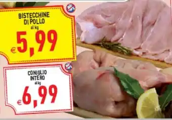 Iperfamily Bistecchine di pollo offerta