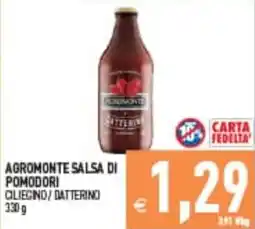 Iperfamily Agromonte salsa di pomodori offerta