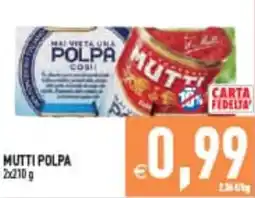 Iperfamily Mutti polpa offerta