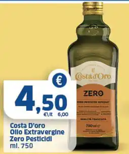 Il Punto Sigma Costa D'oro Ollo Extravergine Zero Pesticidi offerta