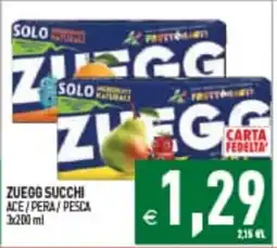 Iperfamily Zuegg succhi offerta