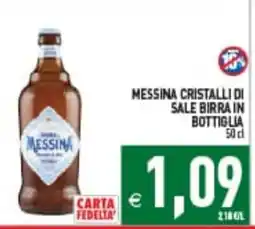Iperfamily Messina Cristalli di Sale Birra in Bottiglia offerta