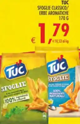 Decò Local Tuc Sfoglie Classico/Erbe Aromatiche offerta