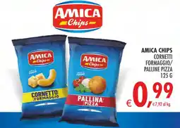 Decò Local Amica Chips Cornetti Formaggio/Palline Pizza offerta