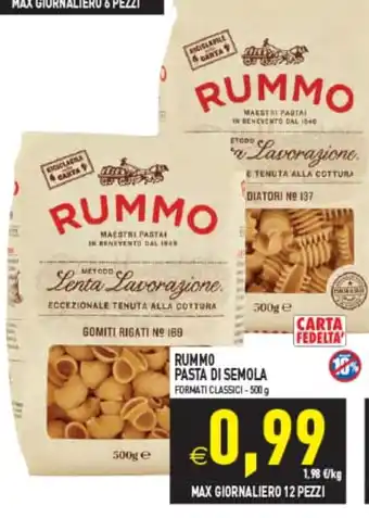 Rummo pasta di semola