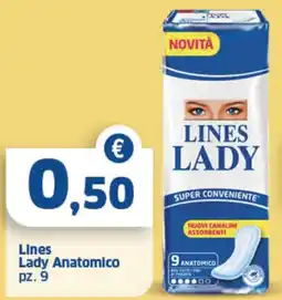 Il Punto Sigma Lines Lady Anatomico offerta