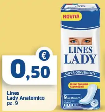 Lines Lady Anatomico