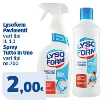 Lysoform Pavimenti Spray Tutto In Uno