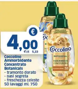Il Punto Sigma Coccolino Ammorbidente Concentrato Botanicals offerta