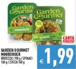 Iperfamily Garden Gourmet Miniburger offerta