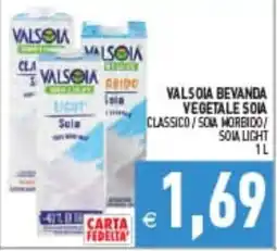 Iperfamily Valsolia bevanda vegetale soia classico offerta