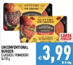 Iperfamily Unconventional Burger offerta