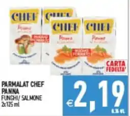 Iperfamily Parmalat Chef Panna Funghi / Salmone offerta