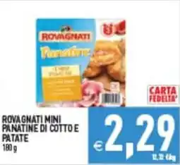 Iperfamily Rovagnati mini panatine di cotto e patate offerta