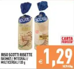 Iperfamily Riso Scotti Risette Basmati / Integrali / Multicereali offerta