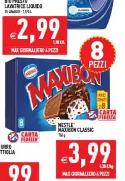 Iperfamily Maxibon classic Nestlé offerta