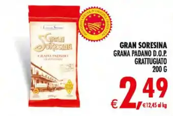 Gran Sore sina Grana Padano D.O.P. Grattugiato