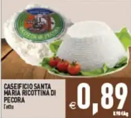 Iperfamily Caseificio Santa Maria Ricottina di Pecora offerta