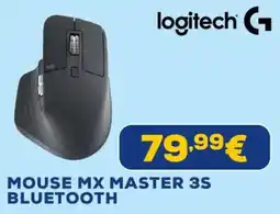Euronics Logitech Mouse MX Master 3S Bluetooth offerta