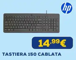 Euronics Tastiera 150 cablata HP offerta