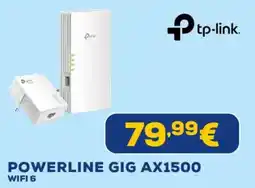 Euronics tp-link Powerline Gig AX1500 offerta
