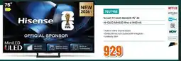 Expert Hisense Smart TV ULED MiniLED 75" 4K offerta