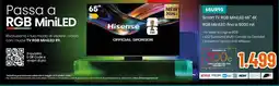 Expert Smart TV RGB MiniLED 65" 4K offerta