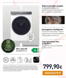 Unieuro Asciugatrice Haier offerta