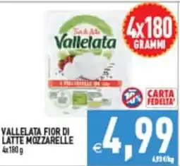 Iperfamily Vallelata Fior di Latte Mozzarella offerta