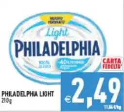 Iperfamily Philadelphia Light offerta